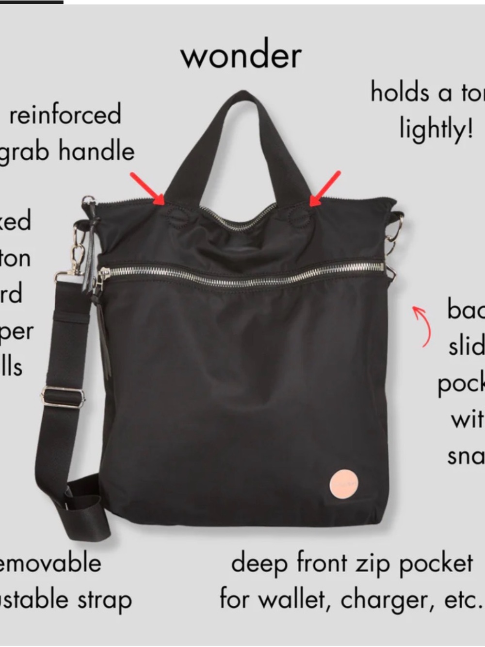 wonder - large crossbody bag limited edition handbags - Picture 4 of 7